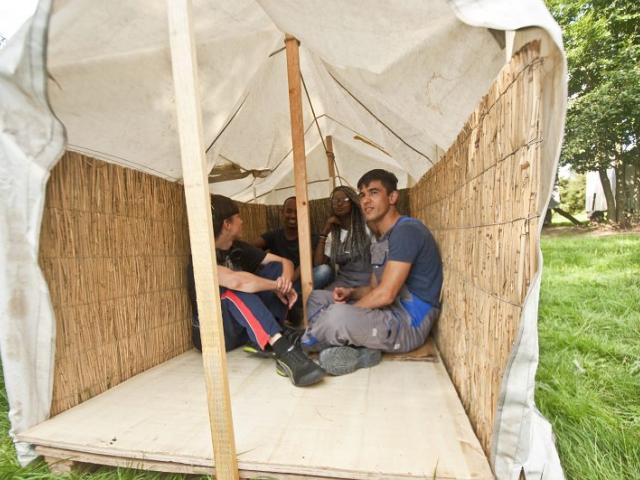 Aufhalten in einer selbst geschaffenen Wohlfühloase. | Foto: Hendrik Silbermann (ARTWORKs) Aufhalten in einer selbst geschaffenen Wohlfühloase. | Foto: Hendrik Silbermann (ARTWORKs)